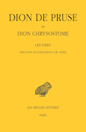 Oeuvres : Discours aux Rhodiens (Or. XXI) [édition bilingue]